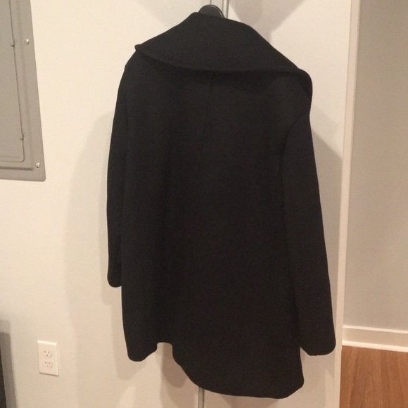 spring-crocus wool half coat black